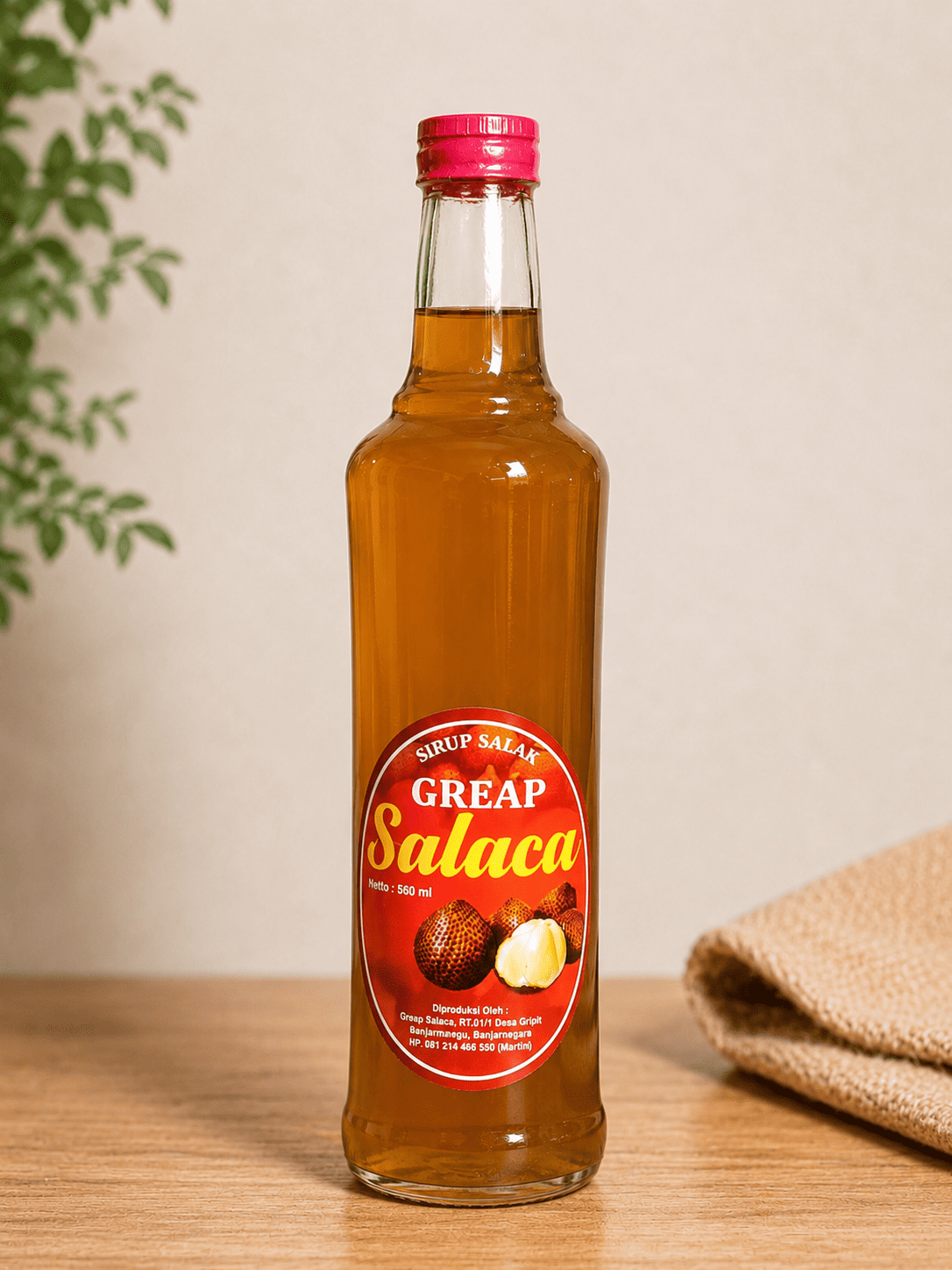 Sirup Salak Bu Martini Gripit